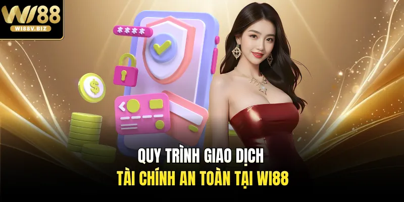 Quy trình giao dịch tài chính an toàn tại Wi88